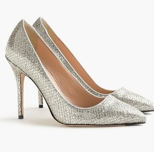 J Crew Roxie Glitter Pump Size 7.5